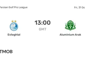 فرم پیش بینی بازی استقلال و آلومینیوم اراک (هفته نهم)
