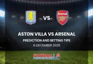 فرم پیش بینی بازی آرسنال و استون ویلا (لیگ برتر انگلیس|هفته نوزدهم)