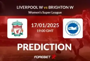 فرم پیشش بینی بازی لیورپول و برایتون (لیگ برتر انگلیس|هفته شانزدهم)