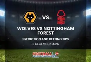 فرم پیش بینی بازی ولورهمپتون و ناتینگهام فارست (لیگ برتر انگلیس|هفته چهاردهم)